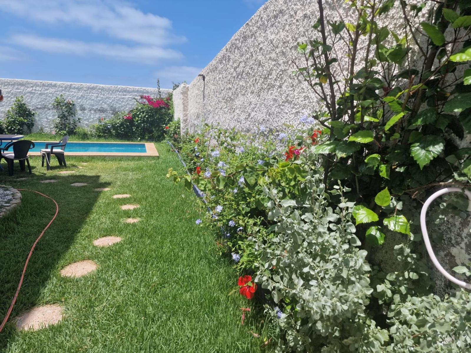 La Petite Villa Avec Piscine Pieds Dans L'Eau Sidi Rahal  Kültér fotó